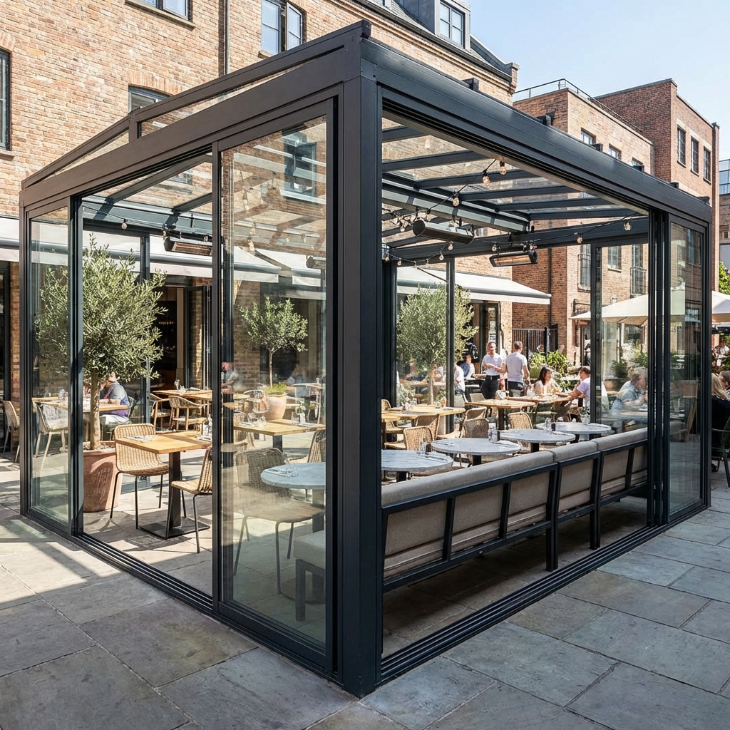 TANTEX Premium: Sliding Pro Sürgülü Sistem (5x3m)