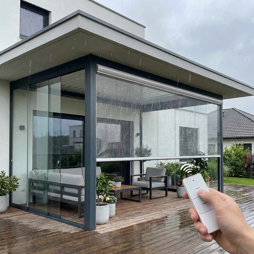 TANTEX Premium: Veranda Motorlu Stor Perde